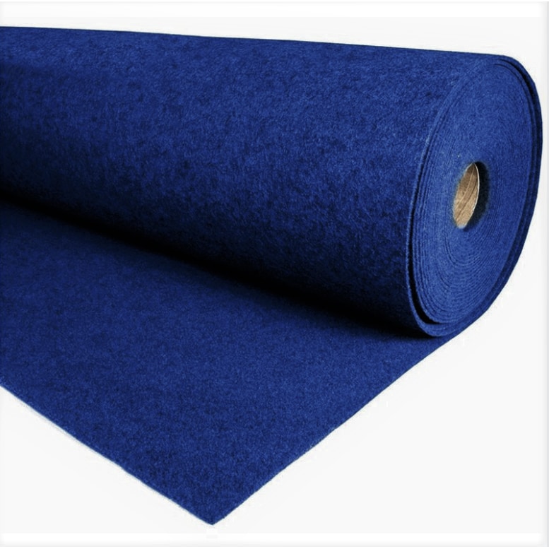 Moqueta Ferial Azul Ancho 1,01 mt. ROLLO de 60 x 1,01 mt