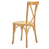 thumbnail of Nina | Crossback Holzstuhl | Rattansitz | stapelbar