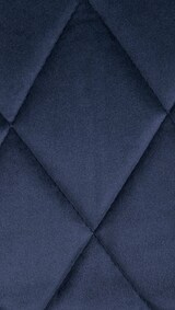 thumbnail of CHEFGASTRO Barhocker CAPE VERDE Samt Weiß HxBxT 83x46x49cm Samt Blau Barstuhl
