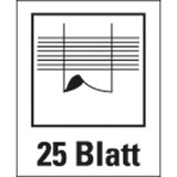 thumbnail of SAX Locher, rot, Stanzleistung: 30 Blatt, mit Anschlagschiene