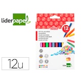 thumbnail of Rotulador Liderpapel Slim Caja De 12 Unidades Colores Surtidos