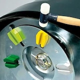 thumbnail of Diamantsegment voor harde vloeren schuren met Schwamborn machines (Groen) - Verwijderen van lijm, egaliseren van vloeren