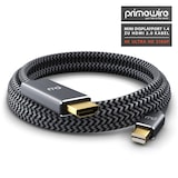 thumbnail of Primewire 4k Mini Displayport 1.4 zu Hdmi 2.0 Kabel - Mini DP Adapter - 4k@60Hz - Thunderbolt 1-2 - Audio und Video - für MacBook, Surface Pro, Lenovo