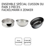 thumbnail of Ensemble 3 ustensiles spécial cuisson du pain Zenker x Fackelmann