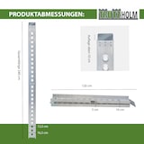 thumbnail of TRUTZHOLM Auffahrschiene klappbar 240 cm Tragkraft 50 kg Alu grau gelocht Fahrradrampe Rampe