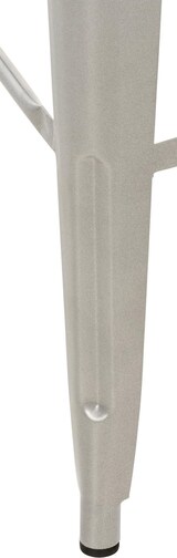 thumbnail of CHEFGASTRO Barhocker ANDES HxBxT 96x44x43cm Metall Silber Barstuhl