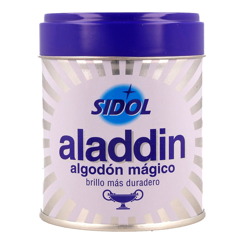 SIDOL - Limpiametales Aladdin Algodón Mágico 75G (Bote) Sidol