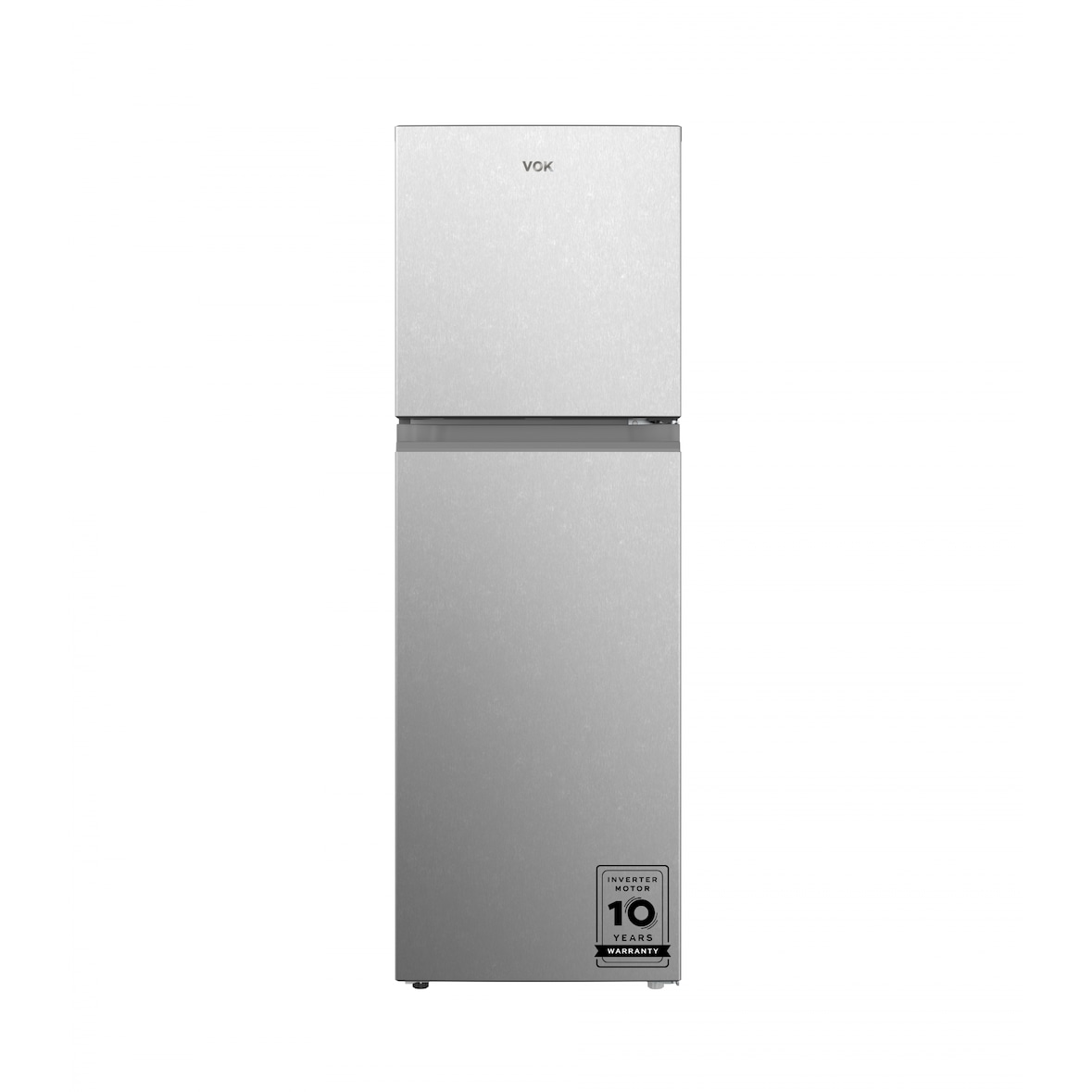 Frigorífico Dos Puertas VOK - 190 L, No Frost, 149cm, Inox EVR-190NEI