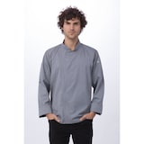 thumbnail of Chef Works® Kochjacke HARTFORD COOL VENT & lite, Reißverschluss, Grau, Größe S
