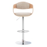 thumbnail of 2er Set Barhocker Kingston Stoff natura/creme