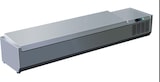 thumbnail of A&S Pizzakühlaufsatz mit Edelstahldeckel 5x 1/3 GN | 1200x395x300 mm