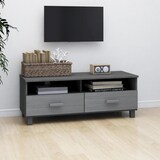 thumbnail of vidaXL TV-Schrank HAMAR Dunkelgrau 106x40x40 cm Massivholz Kiefer