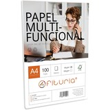 thumbnail of Paquete de 100 folios A4 90gr Papel Multifuncional para Uso Escolar y Entornos Laborales. Ideal con impresoras láser, de inyección o fotocopiadoras