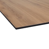 thumbnail of Gastro Stehtisch HPL Compact Premium | 70x70 cm Eiche Natur | Gusseisengestell | Made in Germany