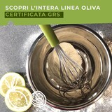 thumbnail of Fackelmann Frusta da cucina con manico in plastica riciclata, materiale parte funzionale in acciaio inox, dimensioni 32 x 7.5 x 7.5 cm, Linea Oliva