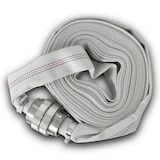 thumbnail of EBERTH 1" Feuerwehrschlauch 10m mit Storz Kupplung, Gewebeschlauch für Industrie, Wasser, Pumpe, Garten, Storz 25-D