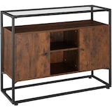 thumbnail of tectake Credenza Oldham 100x38x80,5cm - industriale scuro - 404684