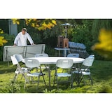 thumbnail of HENDI Catering-Sessel, AmerBox, Max. Last 175 kg., Weiß, 540x440x(H)840mm