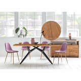 thumbnail of SIT Möbel Esstisch aus Teak-Holz 220 cm | Platte 50 mm natur | Gestell Metall antikschwarz | B 220 x T 100 x H 73 cm | 15512-11 | Serie TABLES & CO