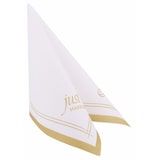 thumbnail of Airlaid Serviette Just Married in Gold, 40 x 40 cm, 50 Stück - APARTina