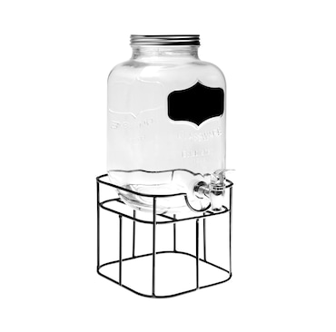 Excelsa dispenser bevande Funny Party vetro 4 L trasparente
