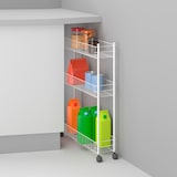 thumbnail of Universalwagen Küchenwagen Allzweckwagen Ordnungswagen Badregal Rollwagen 3 Etagen