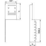 thumbnail of OBO Bettermann Montageprofil MVKG70130 6279820