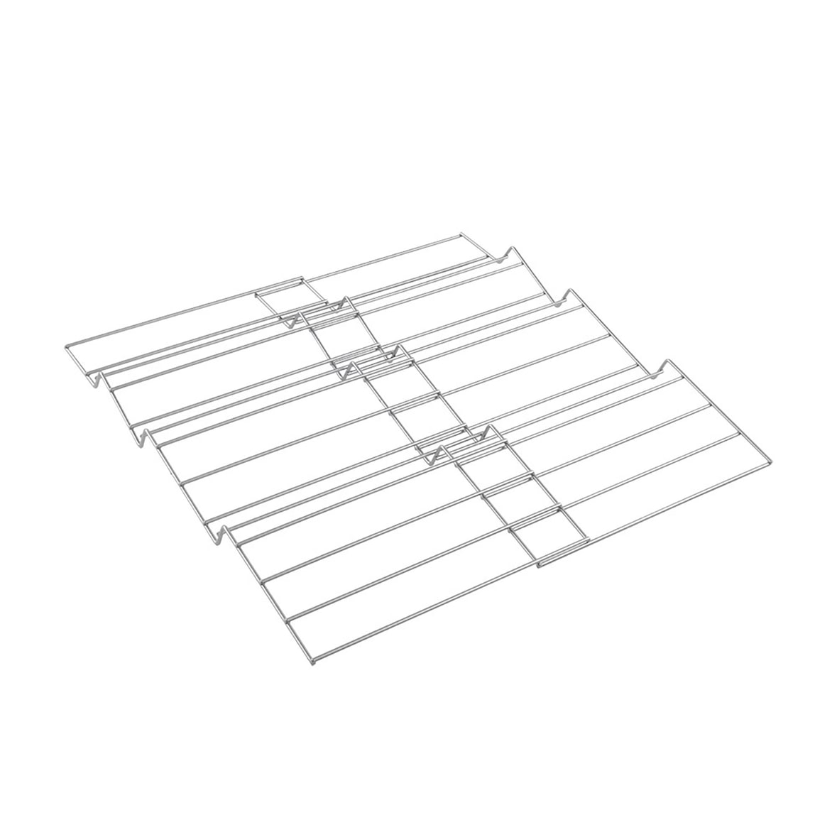 Etagère à épices Métal sans épices Armoire argentée Extensible 26 à 51 cm Tiroir