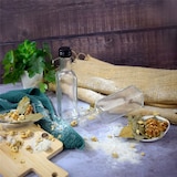 thumbnail of 100 Garrafas e vidro100ml com tampa de rosca dourada para azeite, vinagre, alcool e presentes de casamento.