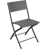 thumbnail of tectake Conjunto de ratán Trevi - Gris