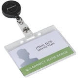 thumbnail of Ausweishalter 10 Stück Jojo schwarz mit Metallclip