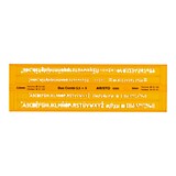 thumbnail of Schriftschablone 3,5 + 5 mm gerade