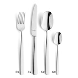 thumbnail of Amefa TOKYO  Besteckset, Edelstahl 18/10, 24-teilig