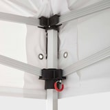 thumbnail of Cenador plegable de aluminio 4x4m blanco