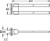 thumbnail of Grohe Handtuchhalter SELECTION 441mm sch