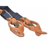 thumbnail of Sir Redman Hosenträger Herren 25mm Candiani Denim mit Leder
