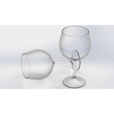 thumbnail of NS Calidad-Copa de balón plástico transparente reutilizable 700 Ml (Cajas de 8 Uds.)