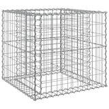 thumbnail of vidaXL Gabionenkorb Silbern 70x70x65 cm Verzinktes Eisen