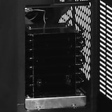 thumbnail of TEFCOLD Refrigerador de barriles, acero y vidrio, 555 x 590 x 860 mm, refrigeración profesional, Negro