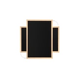 thumbnail of ALLboards Tableau noir à craie 60×40 cm avec cadre en bois ECO
