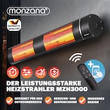 thumbnail of Heizstrahler MZH3000 Schwarz