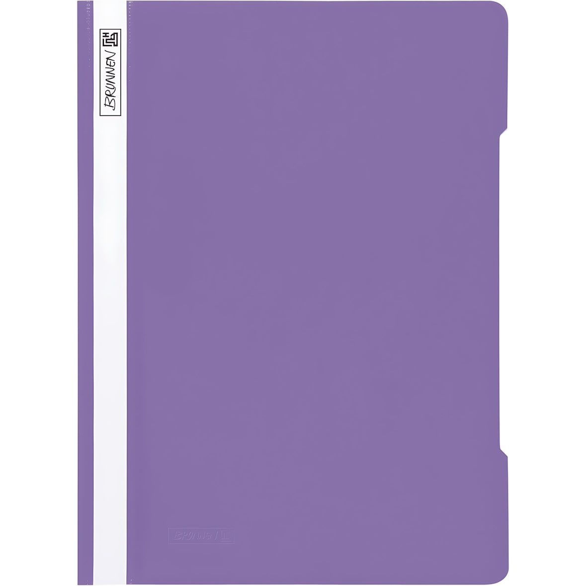BRUNNEN Plastik Schnellhefter A4 PP blauviolett