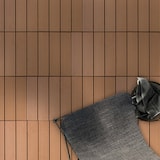 thumbnail of Klickfliesen Terrassenfliesen WPC Royal - 30 x 30 cm - Drainagefunktion - Witterungsbeständig // Hellbraun