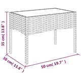 thumbnail of vidaXL 4-tlg. Garten-Lounge-Set mit Kissen Schwarz Poly Rattan