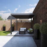 thumbnail of Weide Classic | Pergola Aluminium freistehend | 3 x 3,6 M | Lamellendach anthrazit