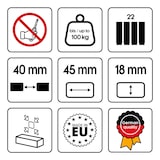 thumbnail of Rollrost R22 140 x 200 cm