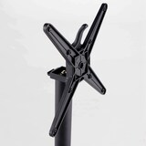 thumbnail of Set Stehtisch Laminat schwarz und 2 Hochstühle grau