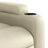 thumbnail of vidaXL Massagesessel Creme Kunstleder