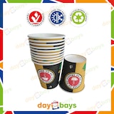 thumbnail of DayBays 5000 Stk. Kaffeebecher 7oz/175ml Ø6cm " Coffee To Go Becher " Pappe mit PE-beschichtet