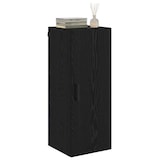 thumbnail of vidaXL Wandschrank Schwarz Eichen-Optik 34,5x34x90 cm